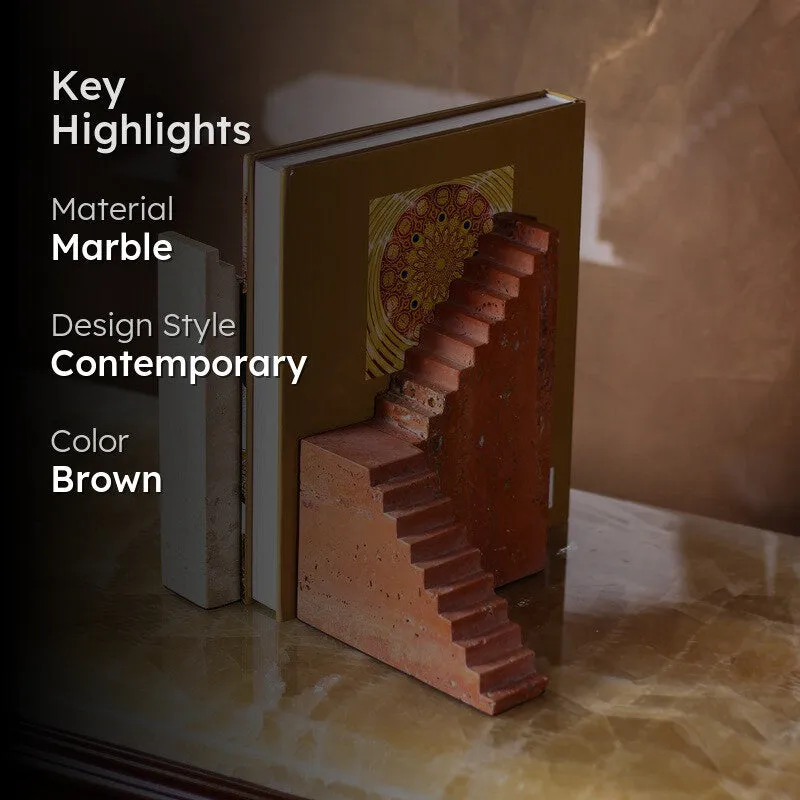 CaseStopper Marble Book End - Red media 2