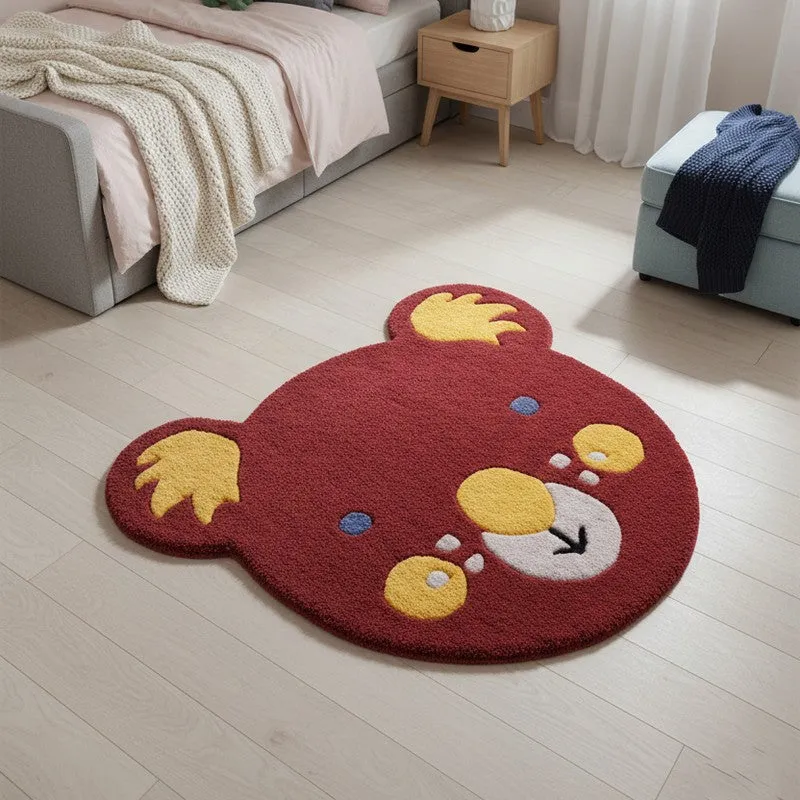 Fluffy Bear Wool Carpet media 3