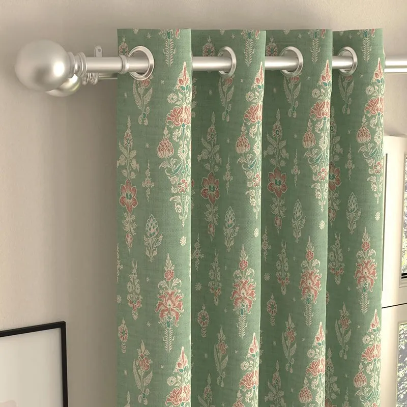 Urban Space Imperial Curtain (Sage Green) - Set Of Two media 3