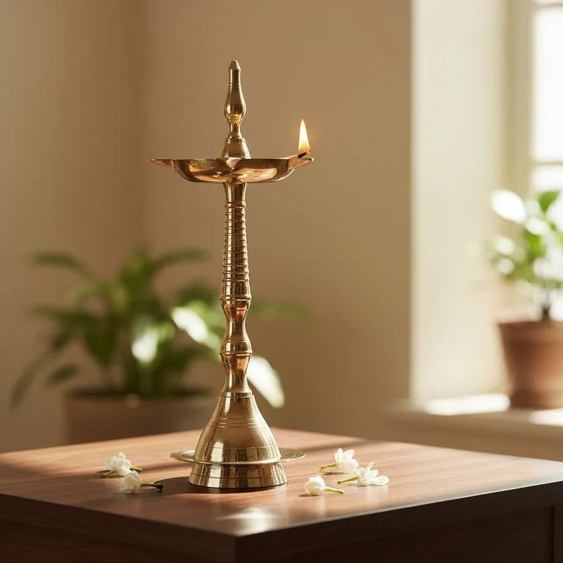 Divine Glow Diya - Set of Two media 3