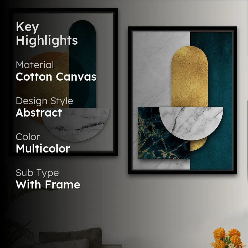 Rhoda Abstract Wall Art - Set Of Two media 2