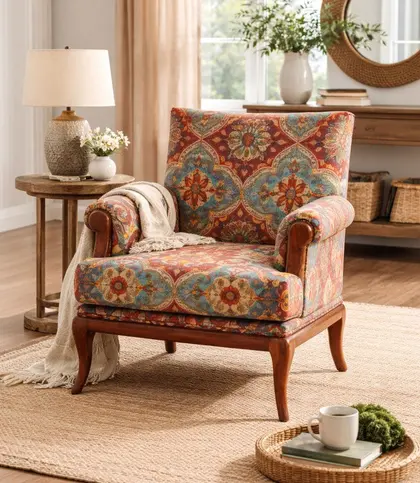 Velvet · Teak Wood