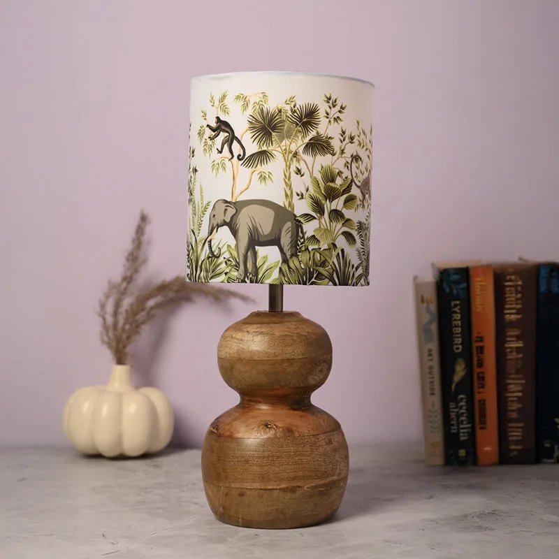 Simona Junglee Fabric Table Lamp - Multicolor media 2