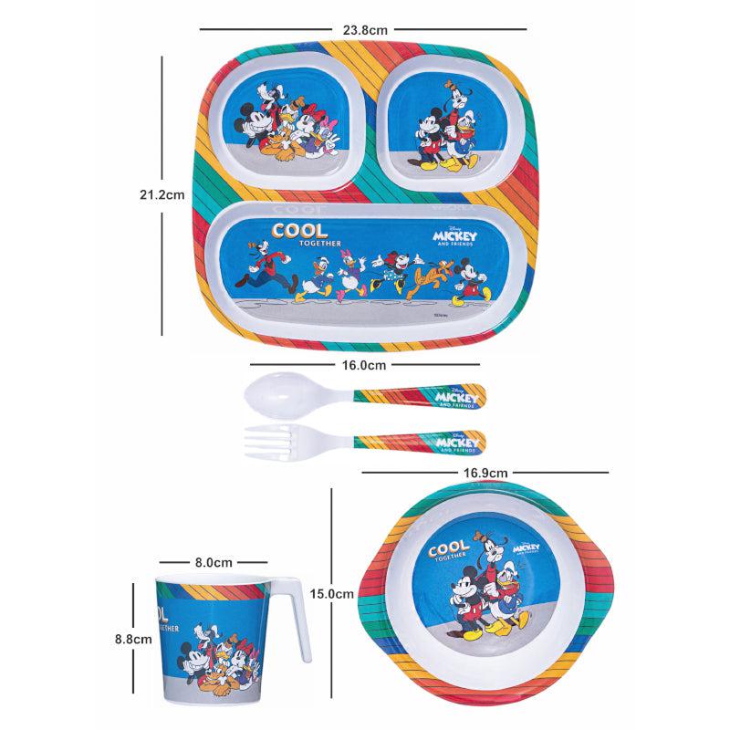 Servewell Mickey Mix Kids Dining Set - Five Piece Set media 4