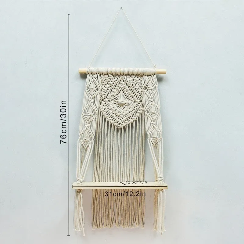 Portable Cotton Hanging Shelves Space Saver media 6
