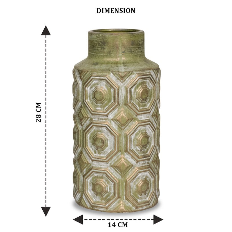 Fluid Veil Ceramic Vase - Small media 10