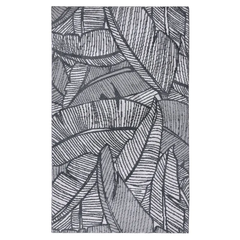 Kera Soft Pile Anti-Skid Carpet - Grey media 1