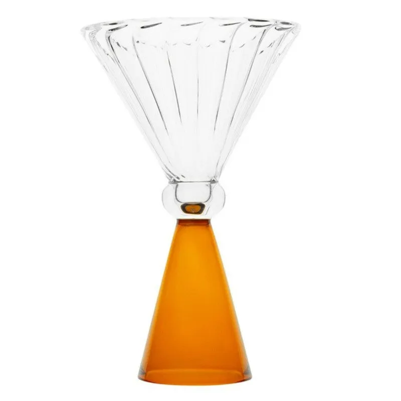 Honeyed Amber Goblet Glasses(120 mL) - Set Of Two media 4