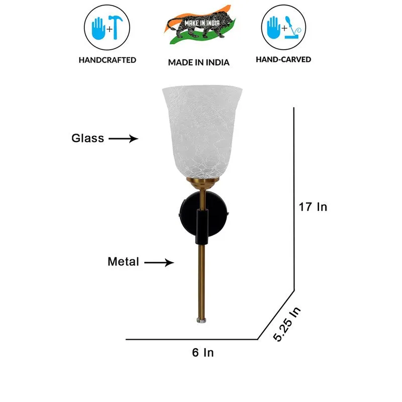Crystal Bloom Long Rod Glass Wall Lamp media 9