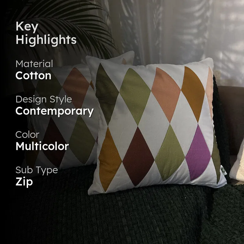 Argyle Cushion Cover - Set Of Two media 2