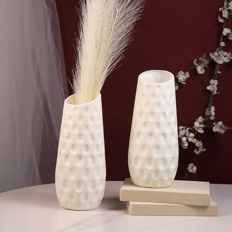 Lunar Dot Vase - Set Of Two