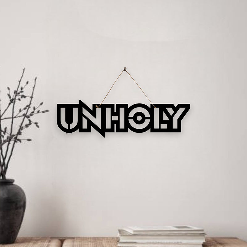 Unholy Mild Steel Wall Accent