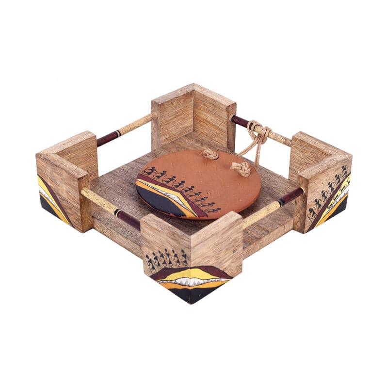Warli Rythm Tissue Holder media 3