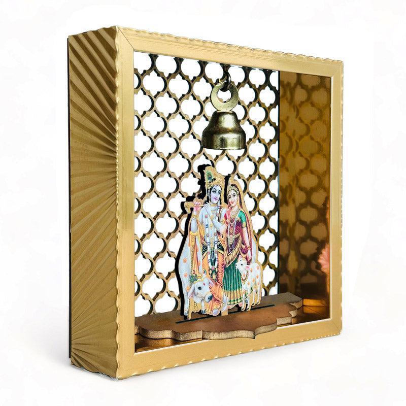 Radha Krishna Wall Mounted Mandir media 4