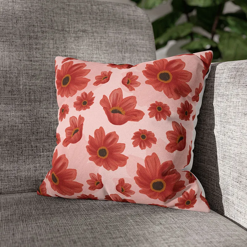 Floating Florals Velvet Cushion Cover media 1