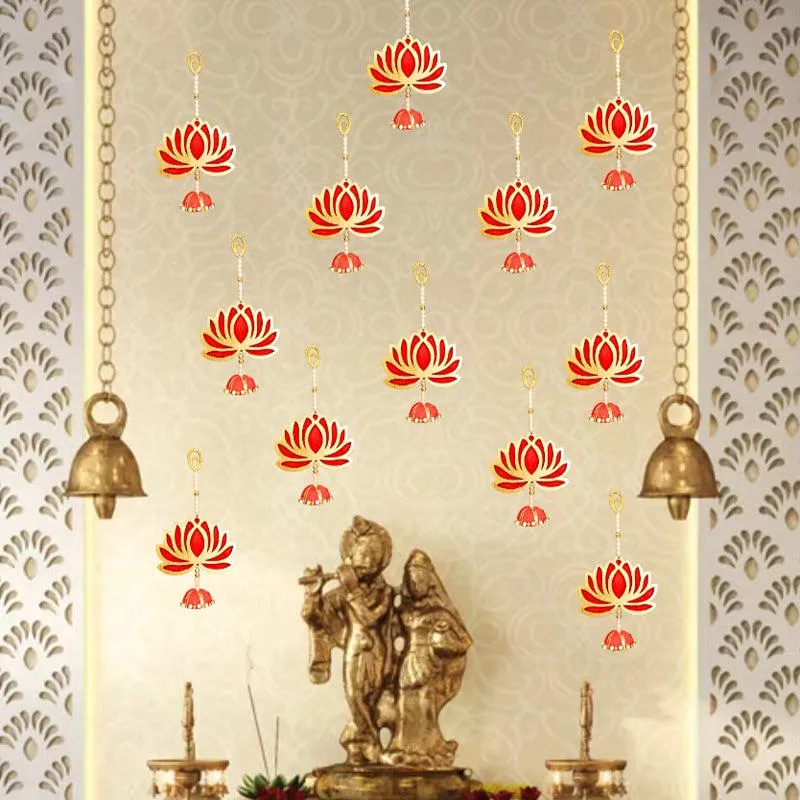 Kamal Sima Latkan (Red) - Set Of Twelve media 3