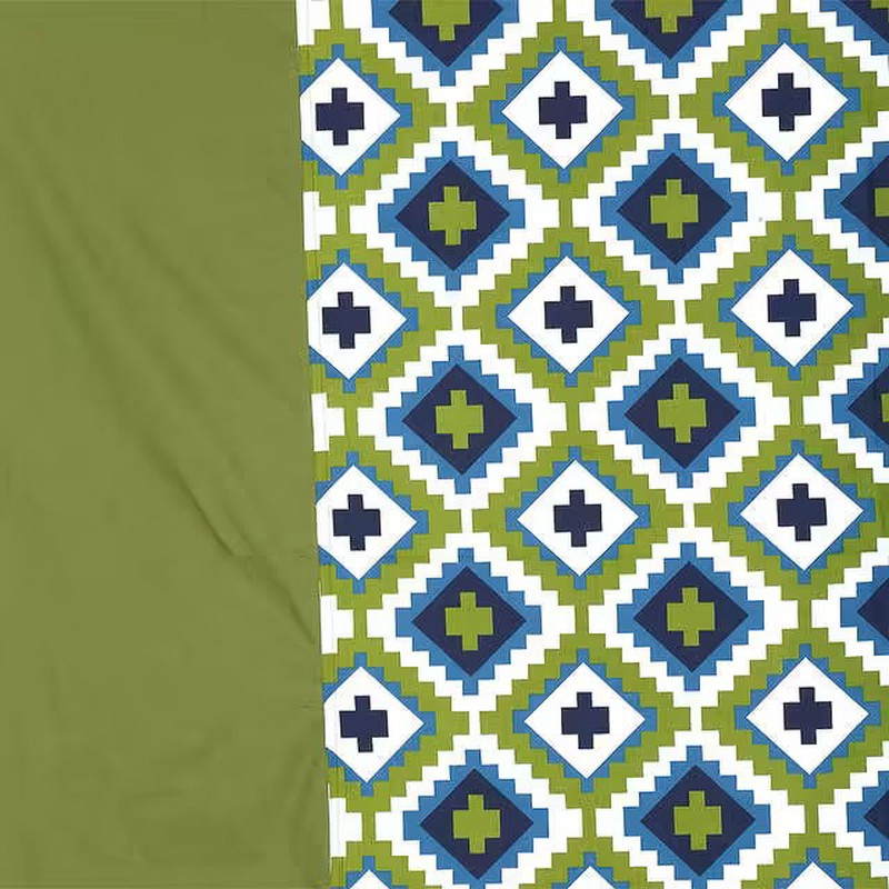 Swayam Rangoli Green Pure Cotton Diwan Set media 6
