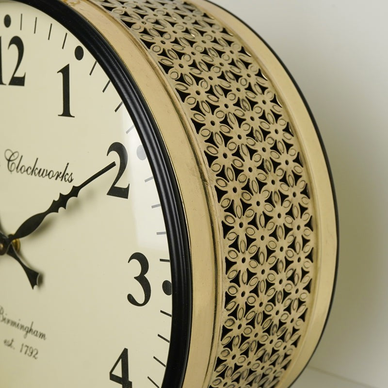 Regal Timekeeper Iron Wall Clock media 5