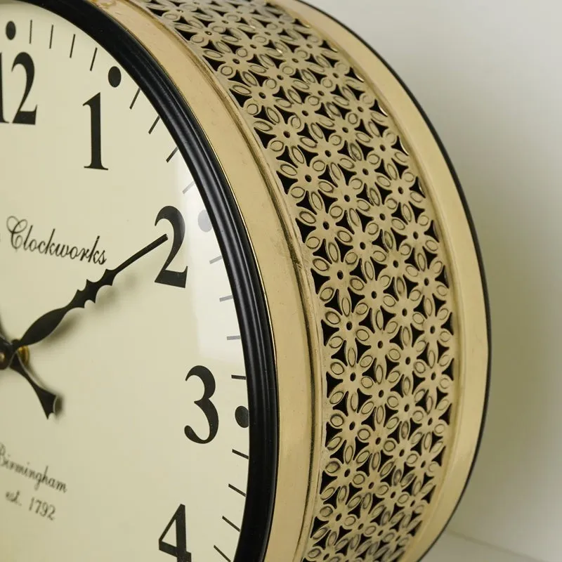 Regal Timekeeper Iron Wall Clock media 5