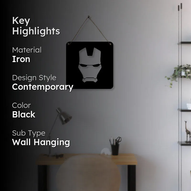 Man Mask Iron Wall Accent media 2