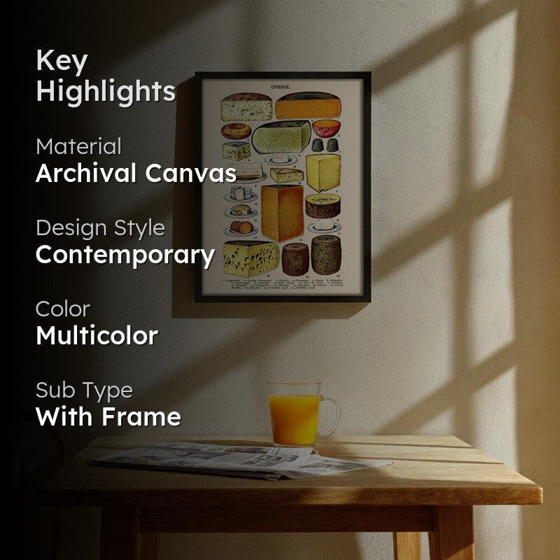 Kitchen Magic Archival Canvas Wall Art - Black media 2