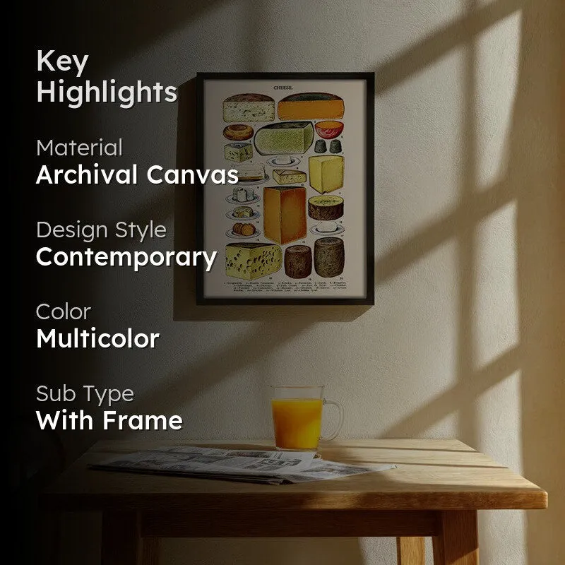 Kitchen Magic Archival Canvas Wall Art - Black media 2