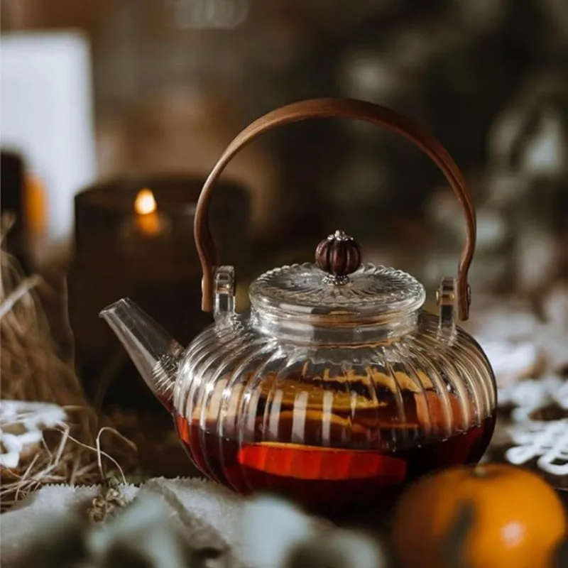 Resivio Borosilicate Glass Tea Pot - 900 mL media 4
