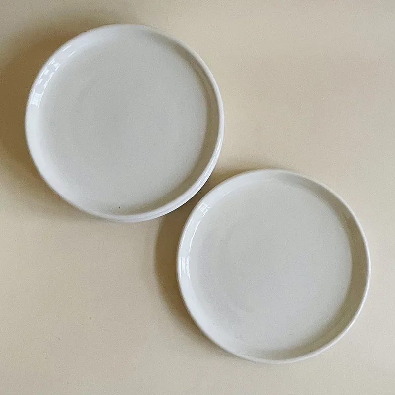 Aurale Ceramic Quarter Plate (White) - Set Of Two media 6