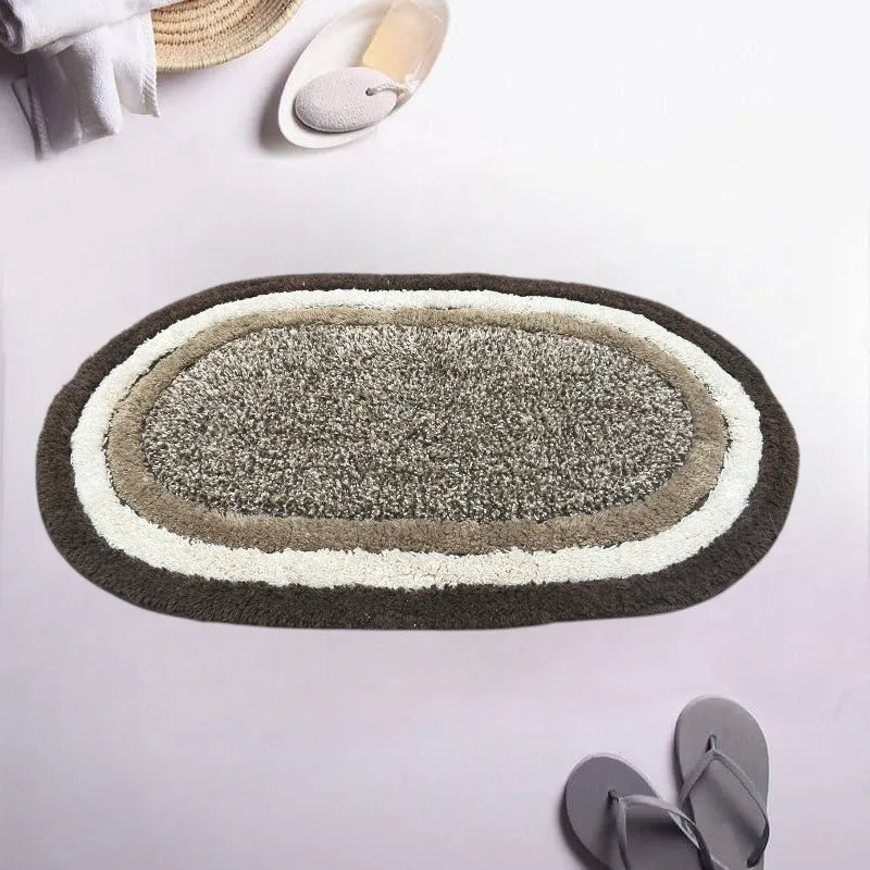 Trenza Cotton Bath Mat - Brown media 3