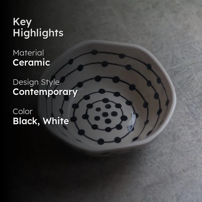 Adriana Ceramic Snack Bowl - 200 mL media 2