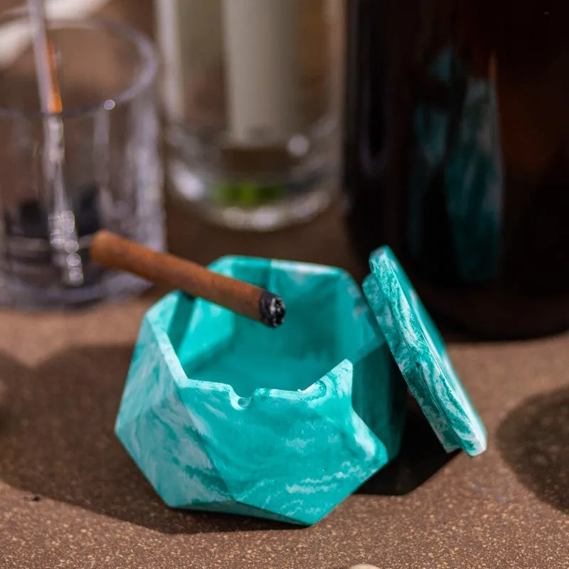 Zyric Ash Tray - Green media 1