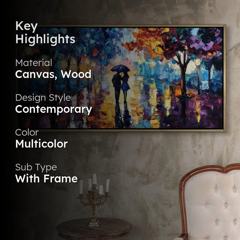 Umbraze Canvas Wall Painting With Frame media 2