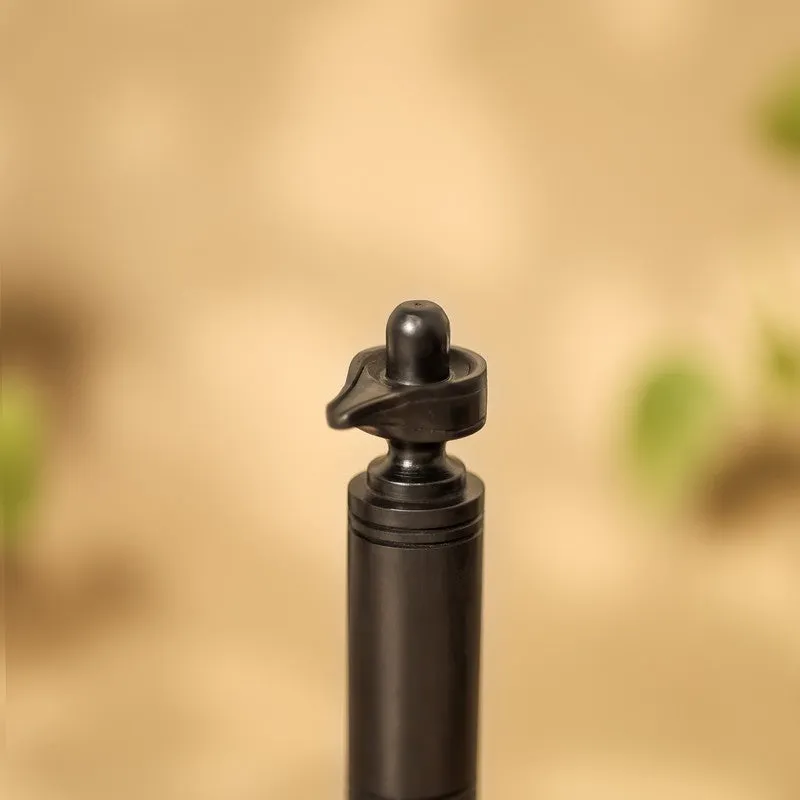 Karungali Kattai Shivling Divine Ebony Wood Idol media 4