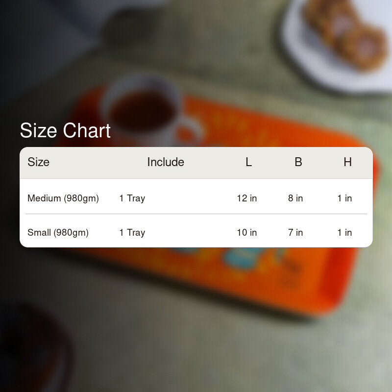 Vibrant Haathi Melamine Serving Tray media 8