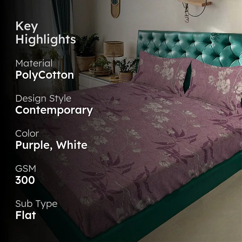 LuxeStay Bedsheet - 300 GSM media 2