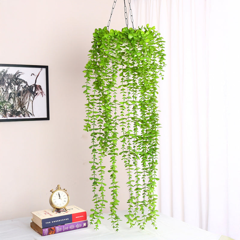 Verdhang I Artificial Hanging Vine (Green) - 2.7 Feet
