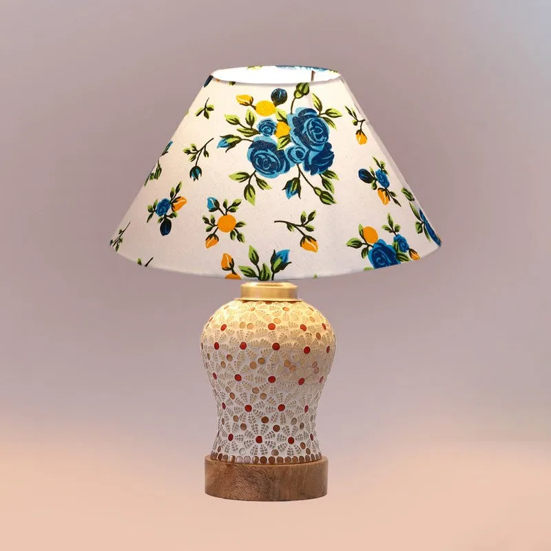 Harmyra Fleur Wooden Table Lamp - Multicolor media 6