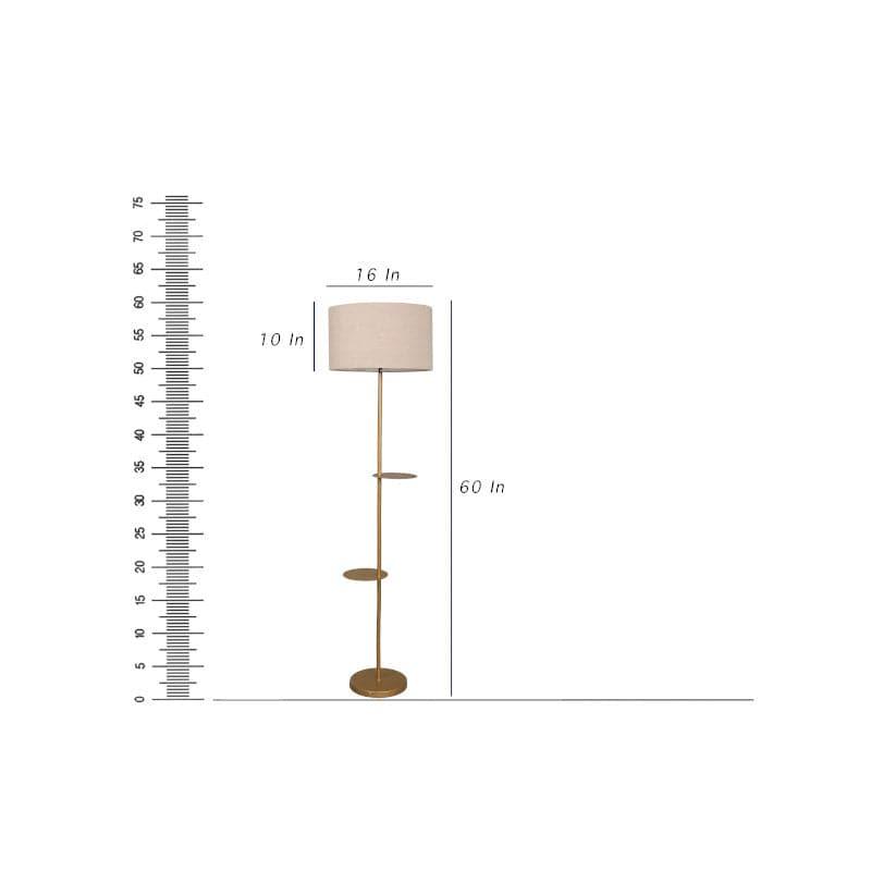 Edoril Lori Floor Lamp With Shelf media 5