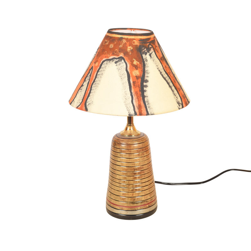 Kanta Terracotta Table Lamp - Multicolor media 4