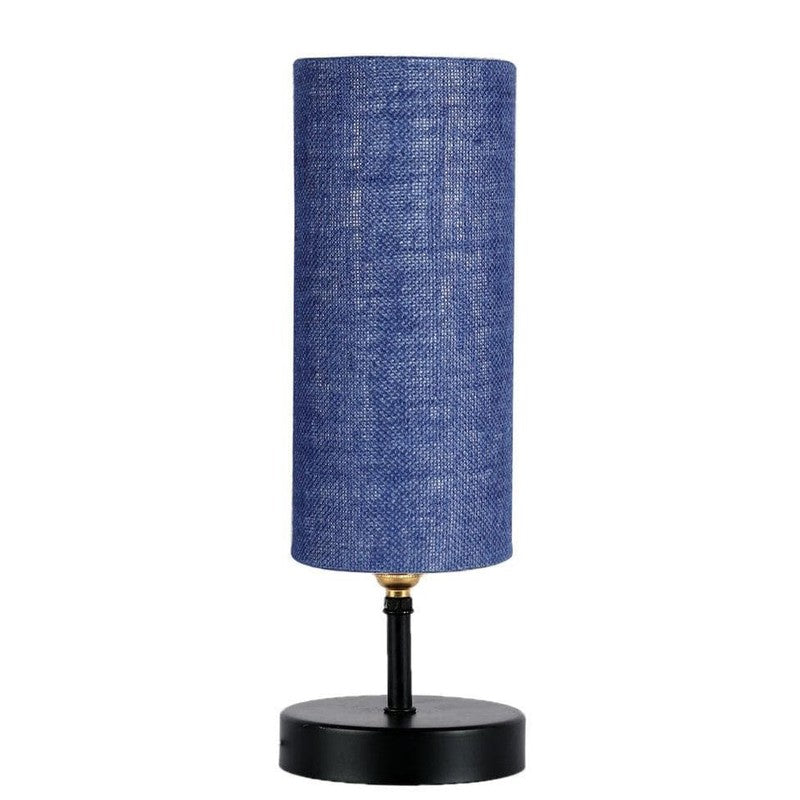 Mini Magic Jute Table Lamp - Blue,Black media 5