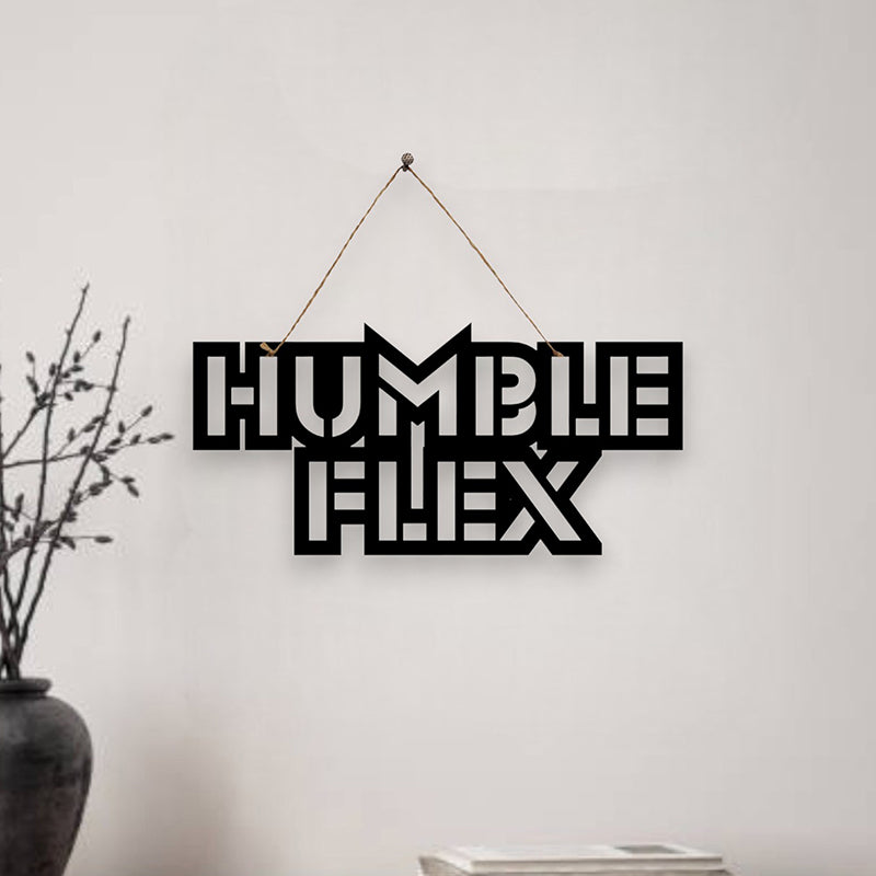 Humble Flex Mild Steel Wall Accent