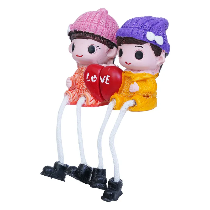 Cute Baby Couple Showpiece media 5