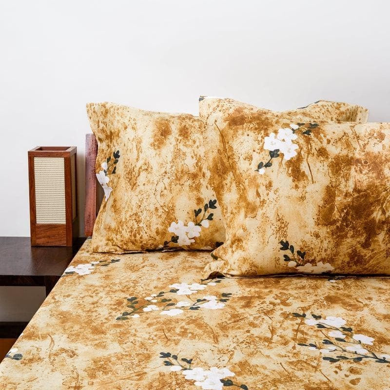 Floral Glory Cotton Bedsheet - 170 TC media 4