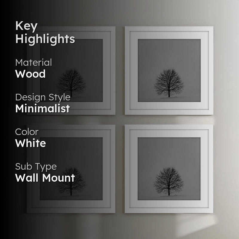 Pasna Wooden Photo Frame - Set of Four media 2