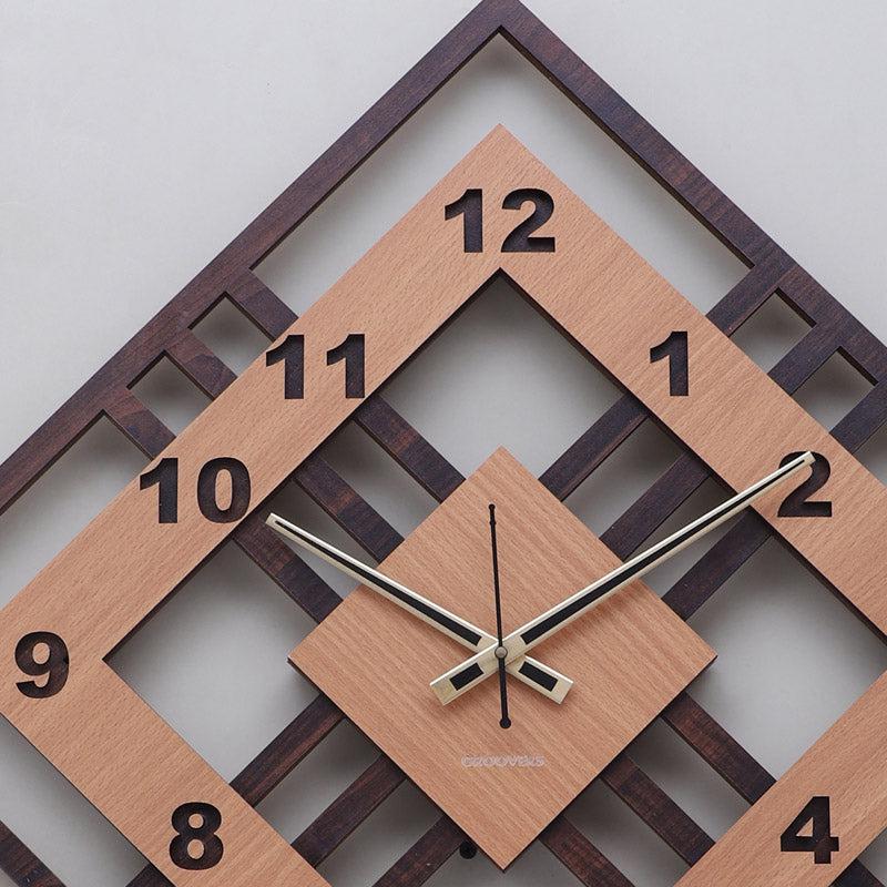 Alena Rhombus Wall Clock media 6