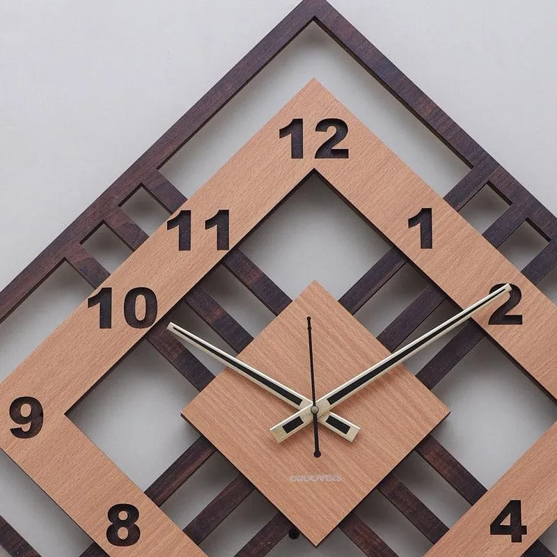 Alena Rhombus Wall Clock media 6