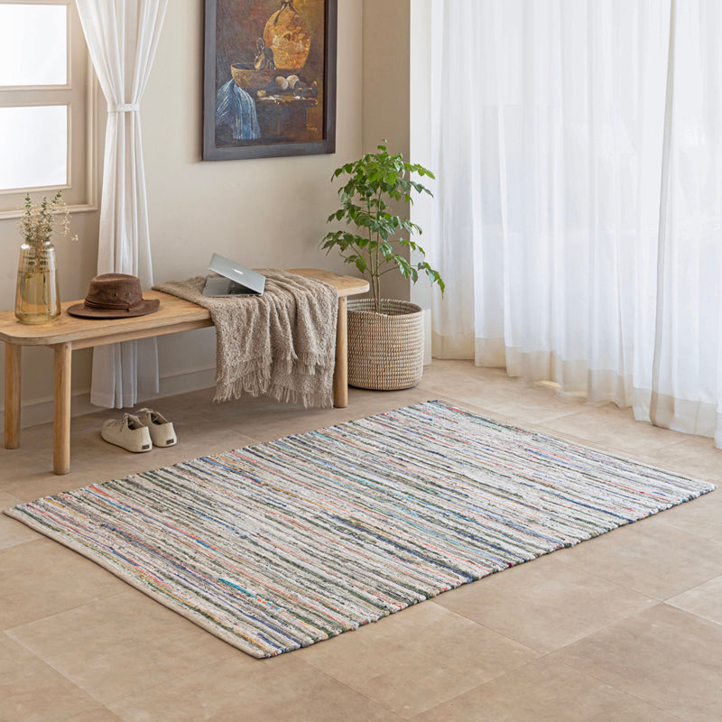 Natte I Handwoven Cotton Rug media 3