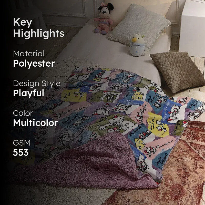 Monte Carlo Whimsical Wonderland Kids Blanket - 553 GSM media 2