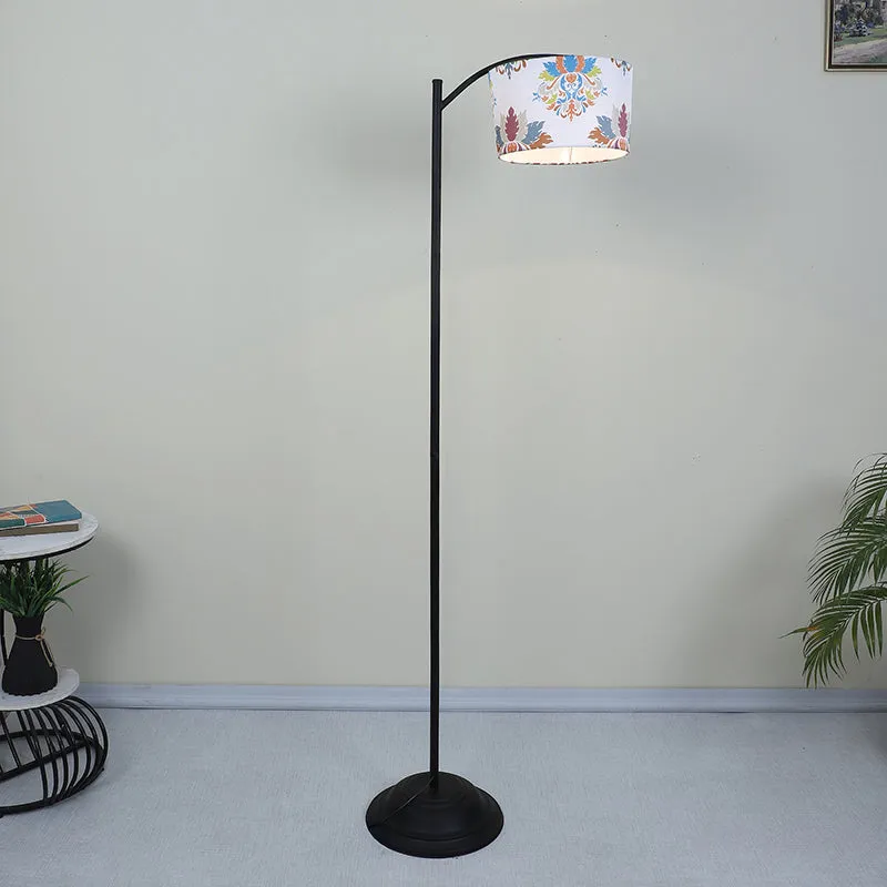 Nordlys Printed Arched Iron Floor Lamp media 2