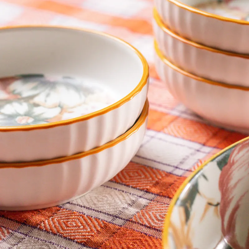 Petal Grace Serving Bowl - Seven Piece Set media 5